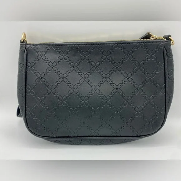 Nine West Black Gold Hardware Wristlet Travel Pouch - Picture 3 of 4